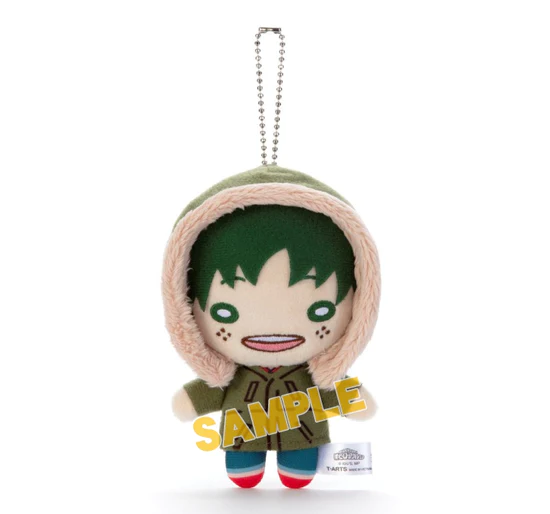 MY HERO ACADEMIA NITOTAN WINTER IZUKU MIDORIYA PLUSH KEYCHAIN
