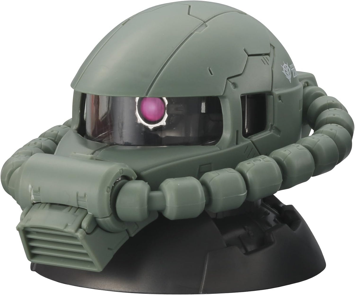 GUNDAM ZAKU HEAD COLLECTION 3 GREEN MODEL KIT