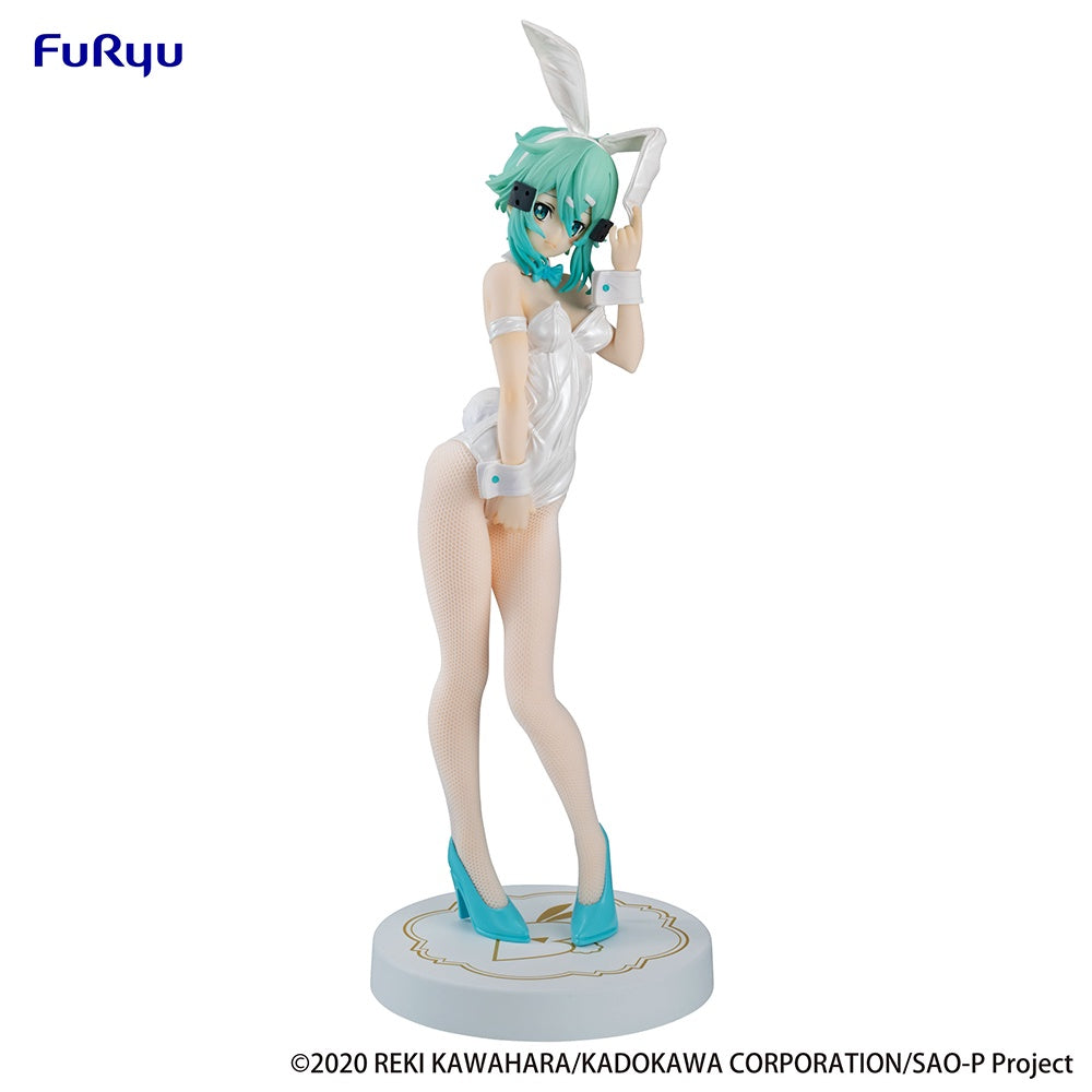 Sword Art Online Bicute Bunnies Figure  Sinon White Pearl Ver