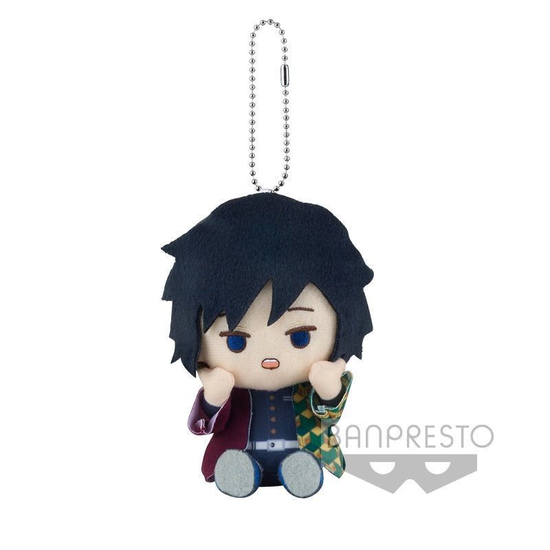 DEMON SLAYER BANDAI GIYU TOMIOKA KEYCHAIN PLUSH