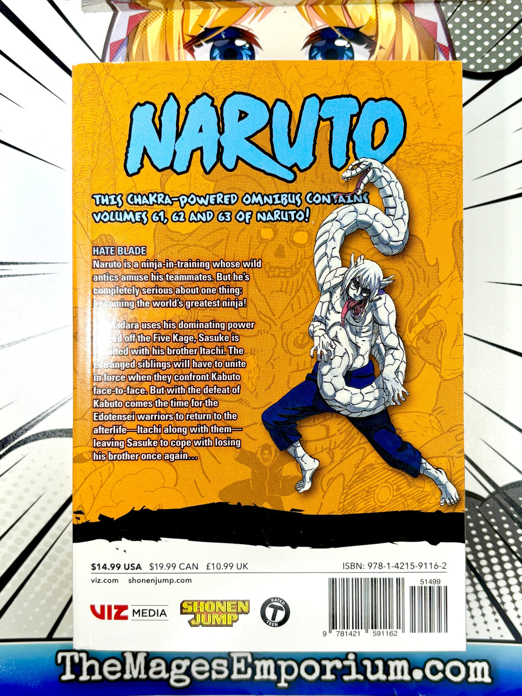 Naruto Omnibus Vol 61-63