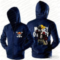 Luffy Zipper Hoodie One Piece 3D Print Streetwear Autumn