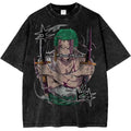 Roronoa Zoro Shirt One Piece Retro Anime T-Shirt