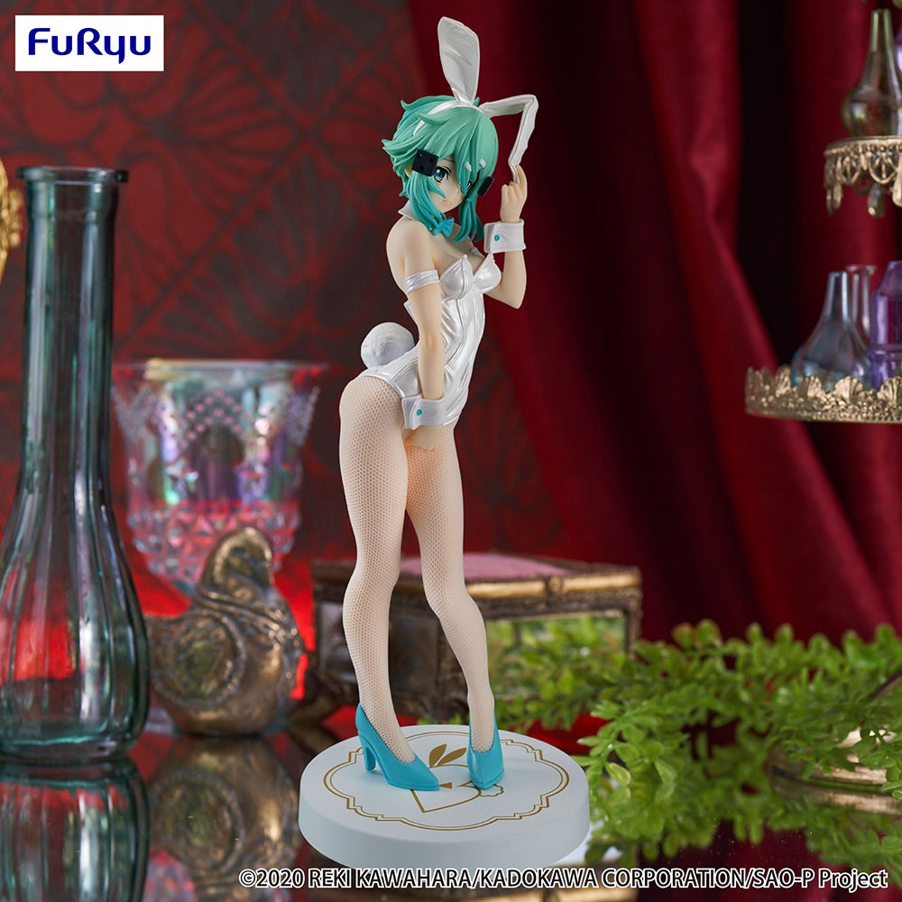 Sword Art Online Bicute Bunnies Figure  Sinon White Pearl Ver