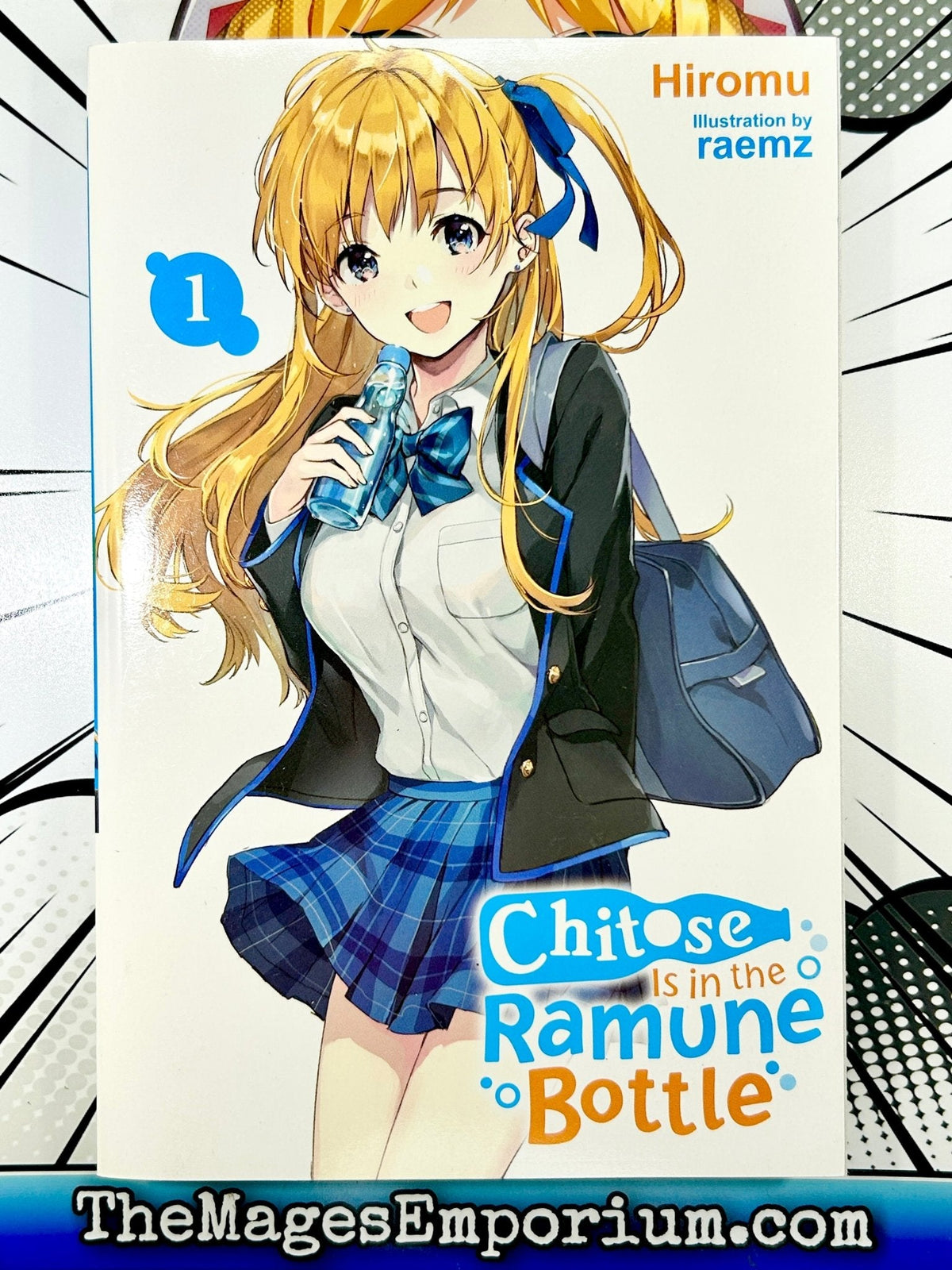 Chitose Is In The Ramune Bottle Vol 1 Light Novel