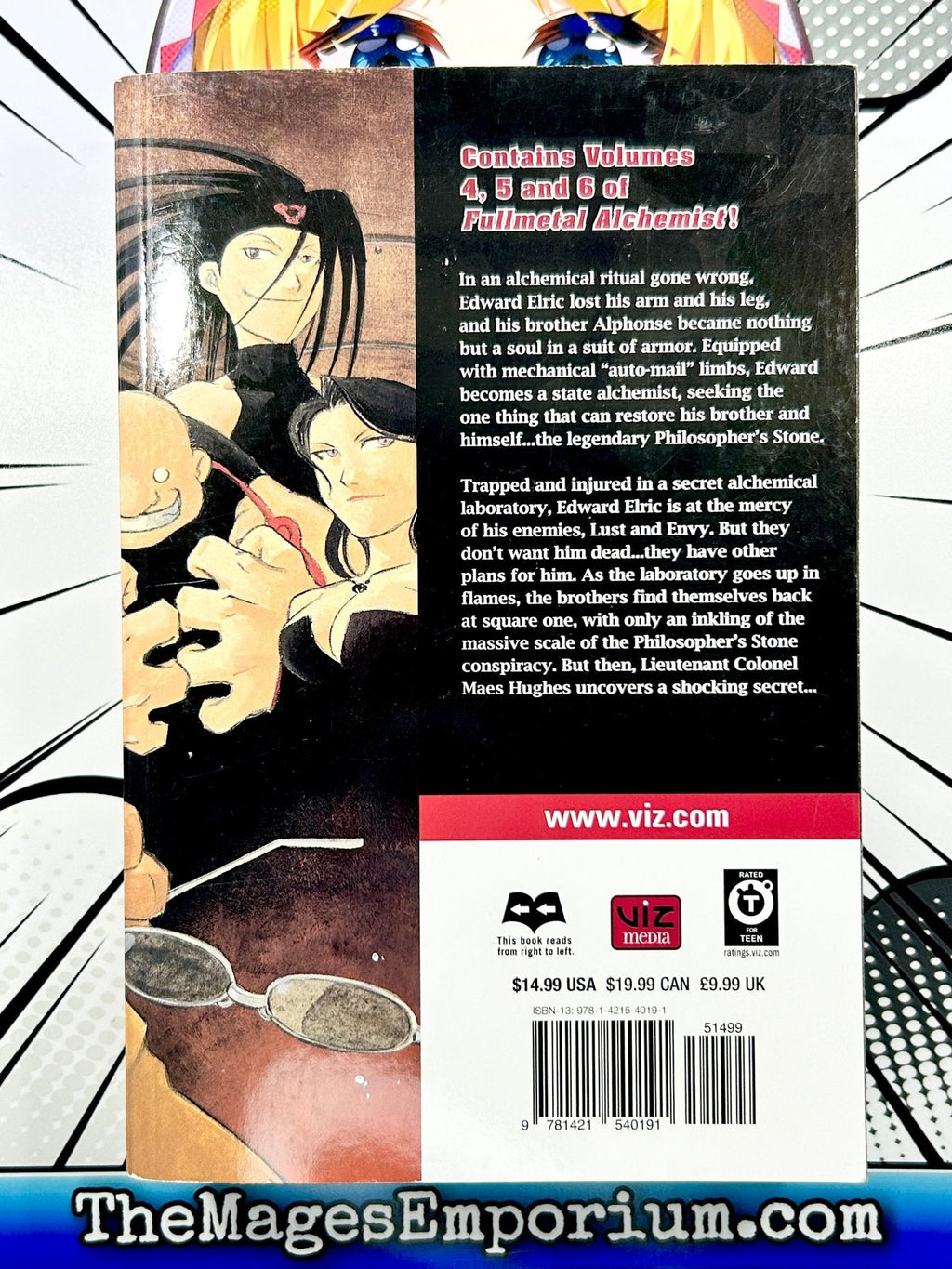Fullmetal Alchemist Vol 4 - 6 Omnibus