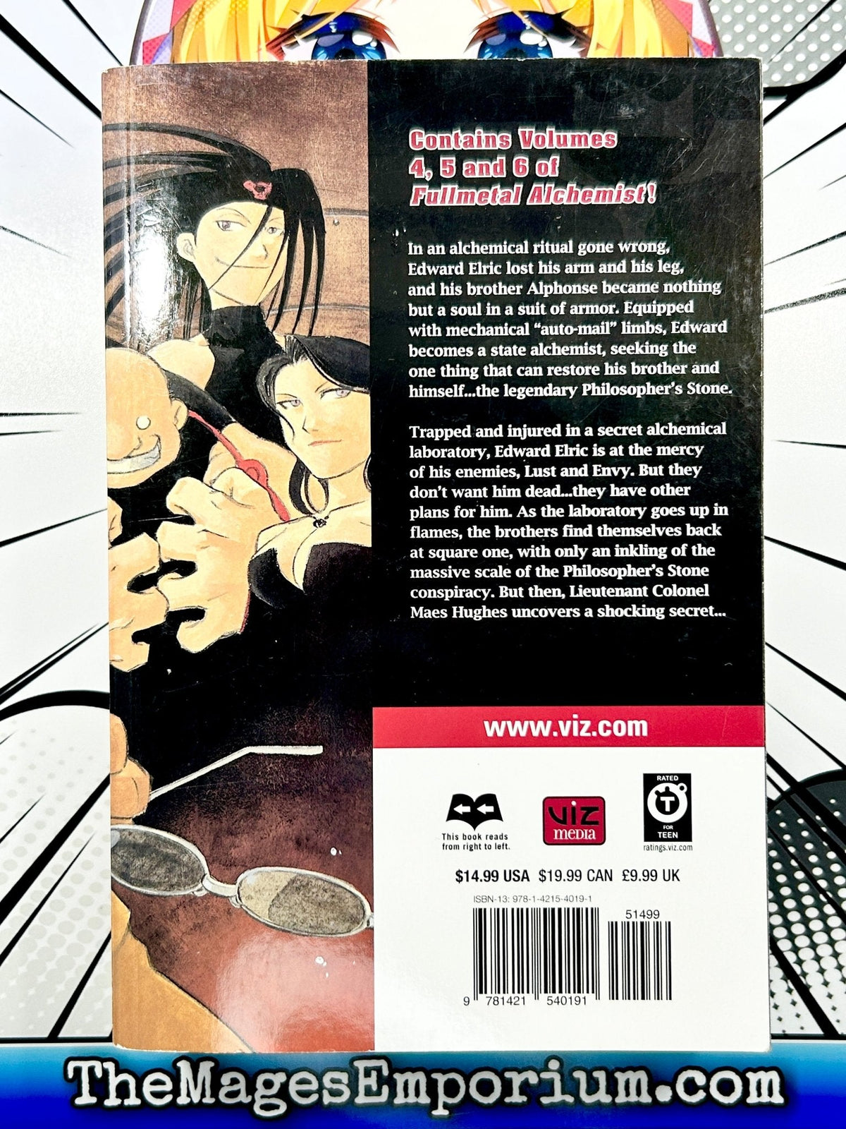 Fullmetal Alchemist Vol 4 - 6 Omnibus